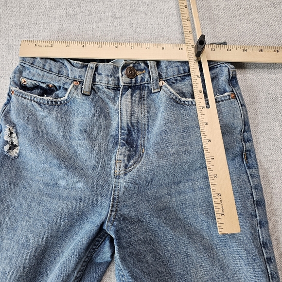 BDG Pax High Waisted Distressed Jeans 26 cropped  29" Inseam - Picture 10 of 16